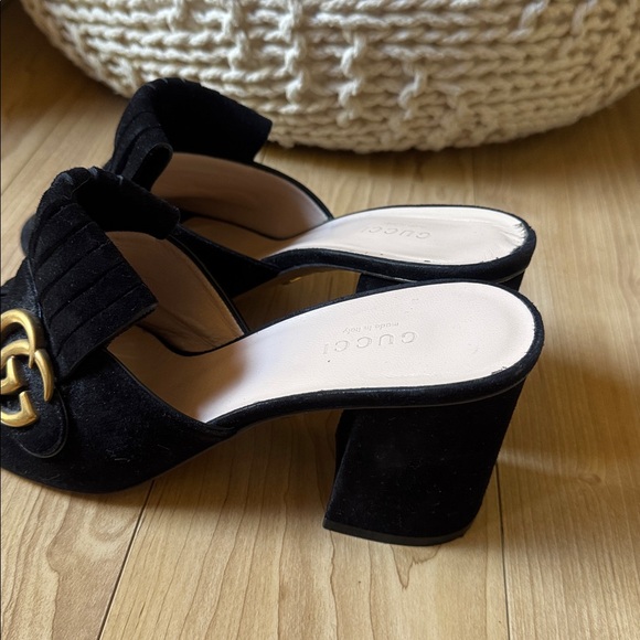 Gucci Black Mules with Fringe - Picture 5 of 7